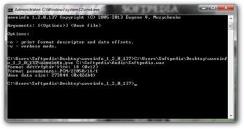 waveinfo screenshot