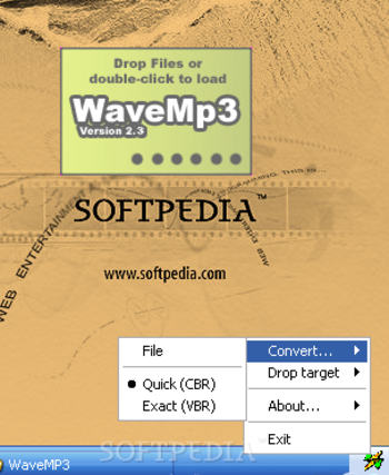 WaveMP3 screenshot