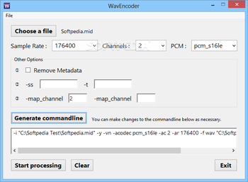 WavEncoder screenshot