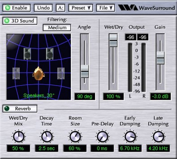 WaveSurround screenshot