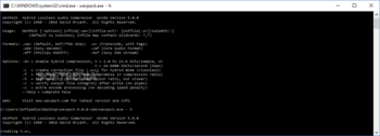 WavPack screenshot