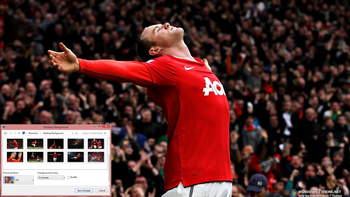 Wayne Rooney Windows 7 Theme screenshot