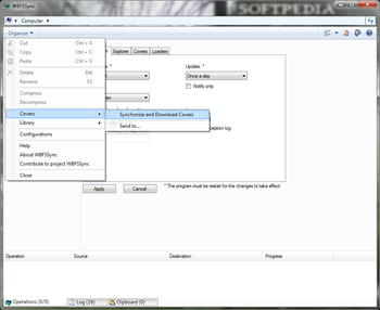 WBFSSync screenshot
