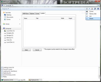 WBFSSync screenshot 6