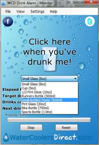 WCD Drink Alarm screenshot 2