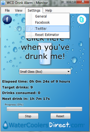 WCD Drink Alarm screenshot 4