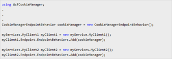 WCF Cookie Manager screenshot