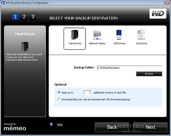 WD Anywhere Backup screenshot 2