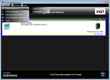 WD Anywhere Backup screenshot 7