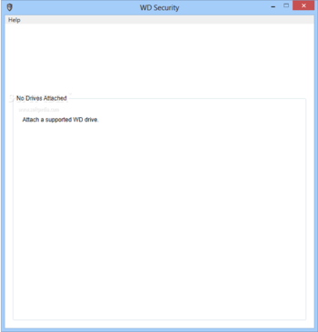 WD Security screenshot