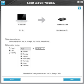 WD SmartWare Pro screenshot