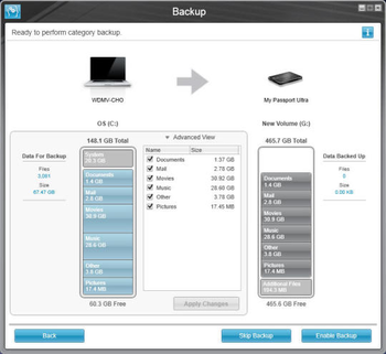 WD SmartWare Pro screenshot 3