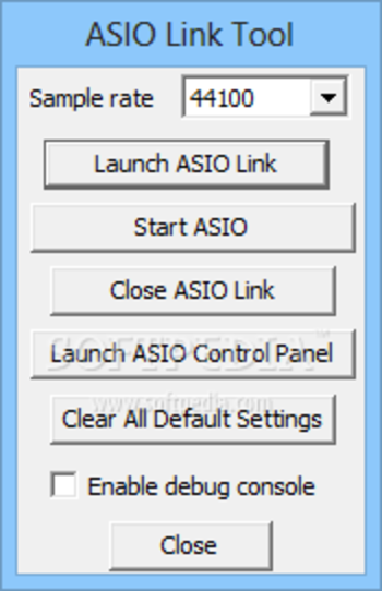 WDM ASIO Link Driver screenshot 2