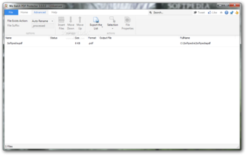 We Batch PDF Protector screenshot 2