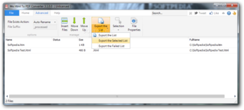 We HTML to PDF Converter screenshot 2