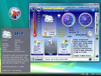Weather AP+ screenshot