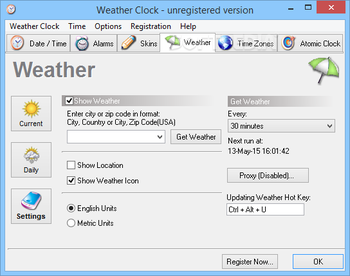 Weather Clock screenshot 7