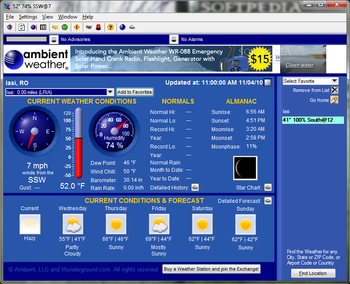 Weather Exchange screenshot