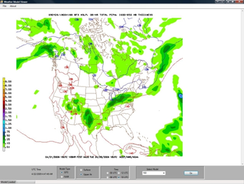 Weather Model Viewer screenshot