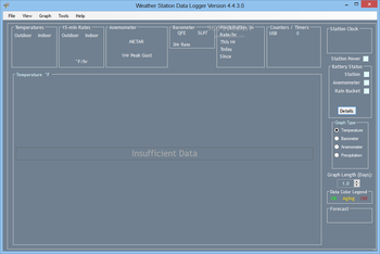 Weather Station Data Logger screenshot