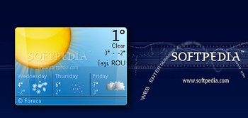 Weather Vista Gadget screenshot