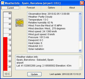 WeatherInfo screenshot