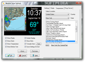 WeatherSaver screenshot 3