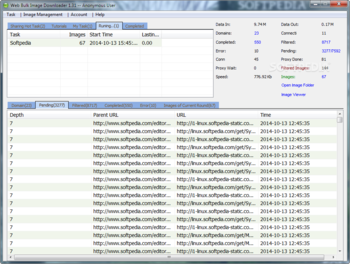 Web Bulk Image Downloader screenshot