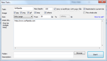 Web Bulk Image Downloader screenshot 2