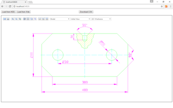 Web CAD SDK screenshot