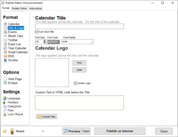 Web Calendar Pad screenshot 17