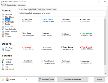 Web Calendar Pad screenshot 18