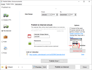 Web Calendar Pad screenshot 20