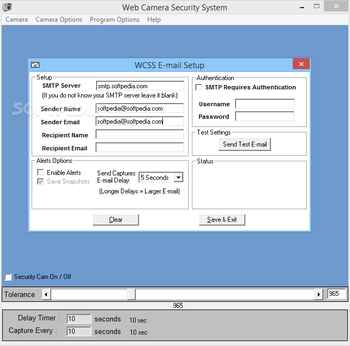 Web Camera Security System screenshot 8