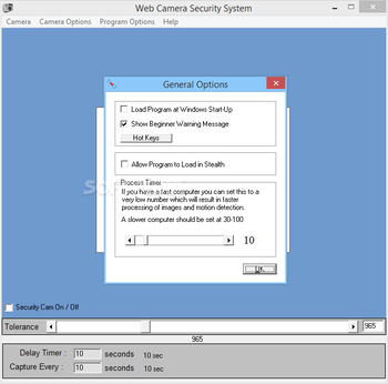 Web Camera Security System screenshot 9