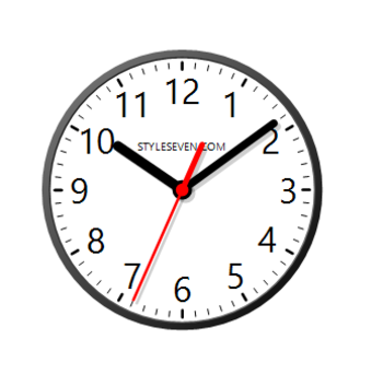Web Clock-7 screenshot