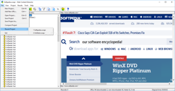 Web Content Extractor screenshot 3