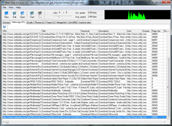 Web Data Extractor screenshot 2