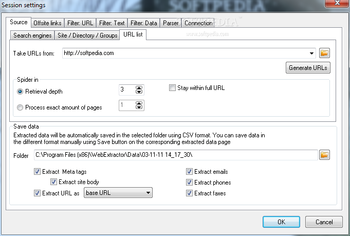 Web Data Extractor screenshot 5