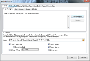 Web Data Extractor screenshot 6