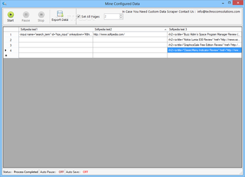 Web Data Scraper screenshot 5