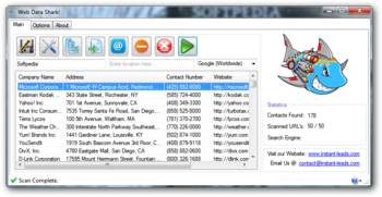 Web Data Shark! screenshot