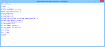 Web Deziner screenshot