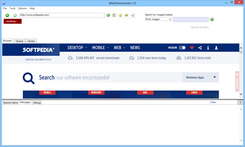 Web Downloader screenshot