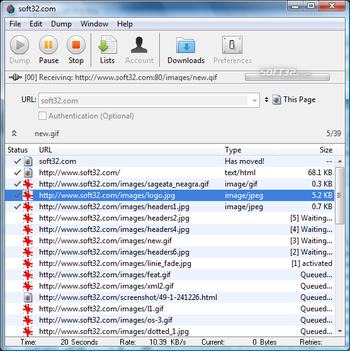 Web Dumper screenshot 2