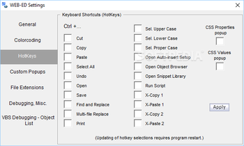 WEB-ED Webpage and Scripting Editor screenshot 11