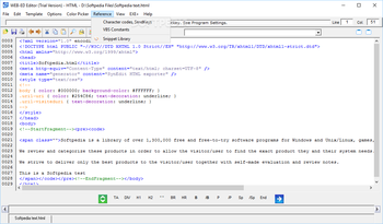 WEB-ED Webpage and Scripting Editor screenshot 7