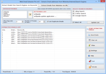 Web Email Extractor Pro screenshot