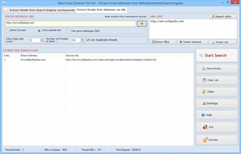 Web Emails Extractor Pro (formerly Email Finder) screenshot 2