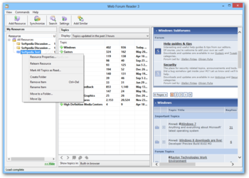 Web Forum Reader screenshot 6